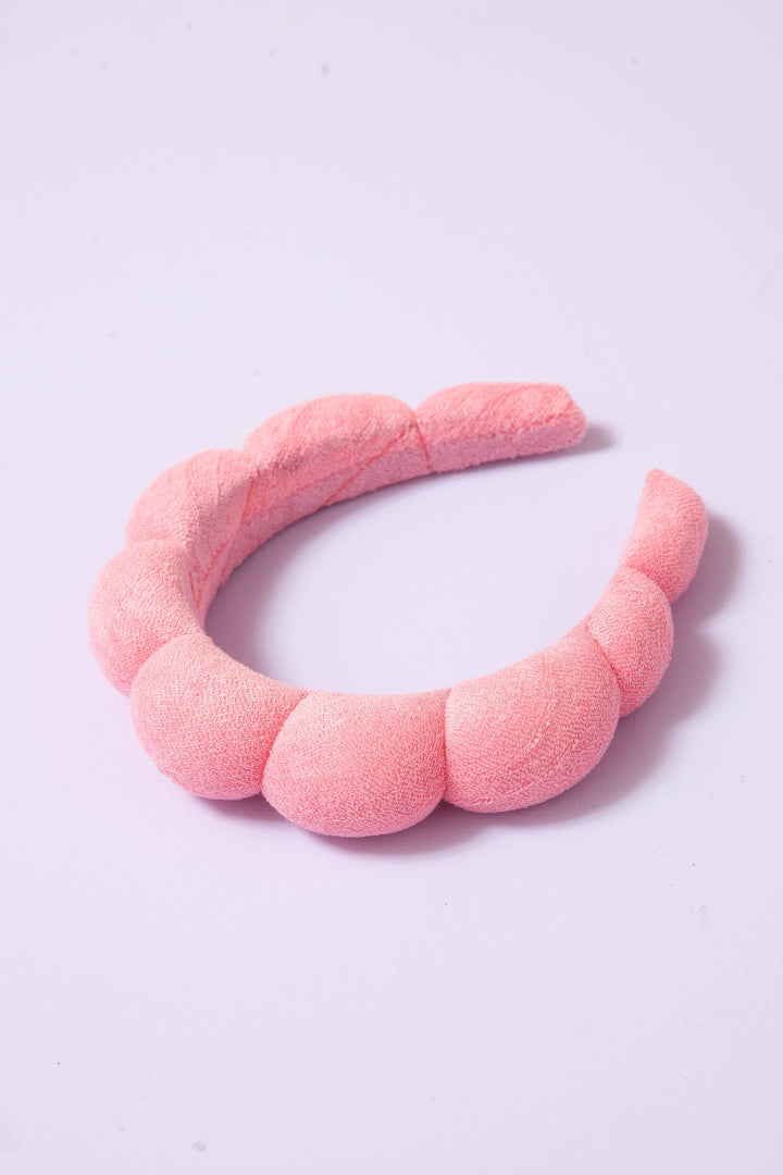 Headband-Puffy Terrycloth Spa