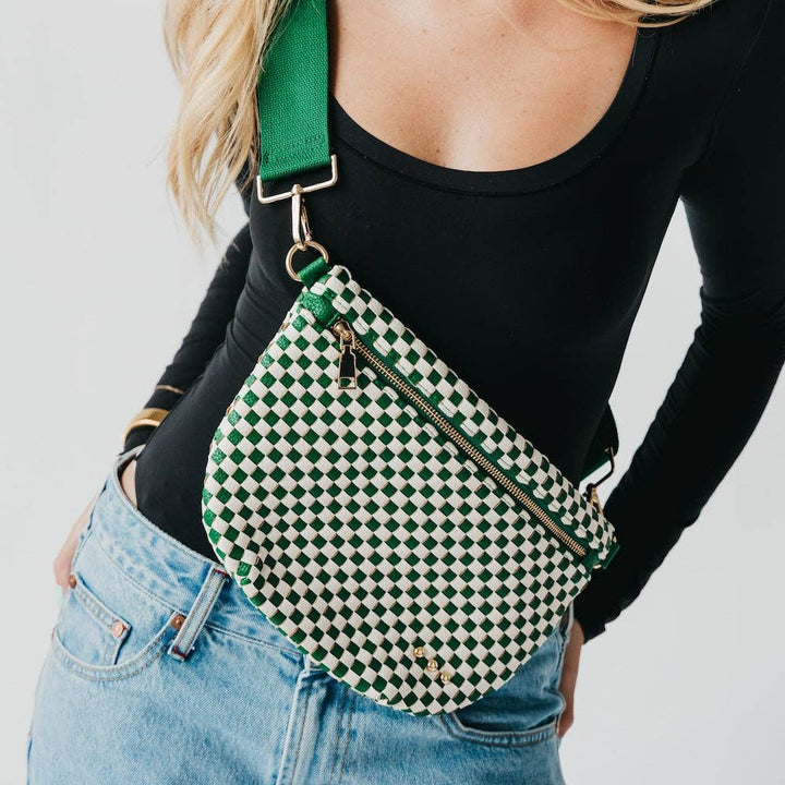 Bum Bag-Westlyn Woven Leather