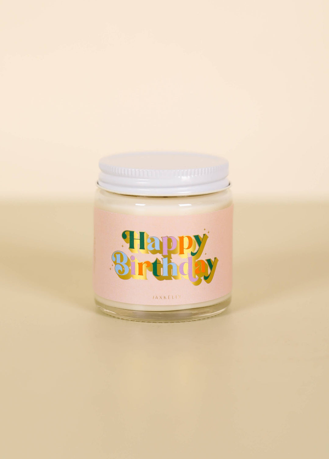 Candle 4oz-Happy Birthday Colorful Celebration