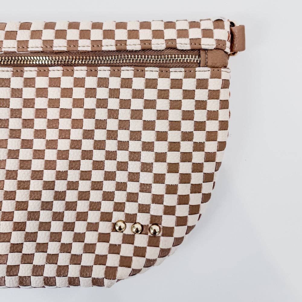 Bum Bag-Westlyn Woven Leather