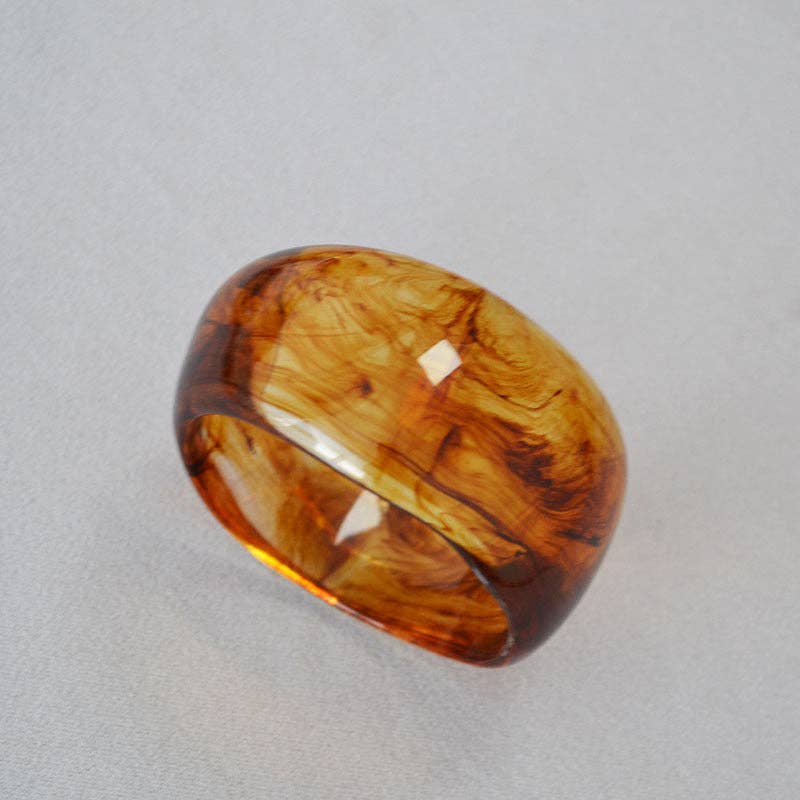Vintage Marbled Cuff Bracelet