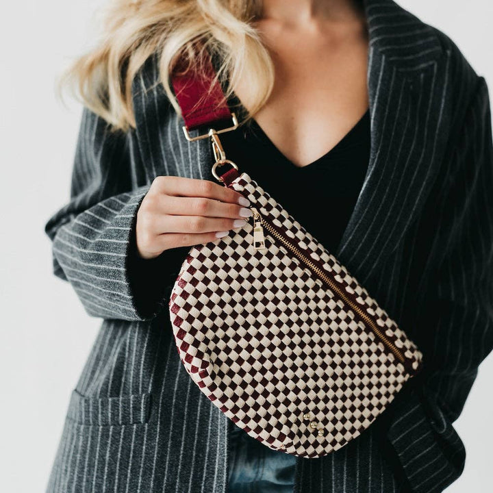 Bum Bag-Westlyn Woven Leather