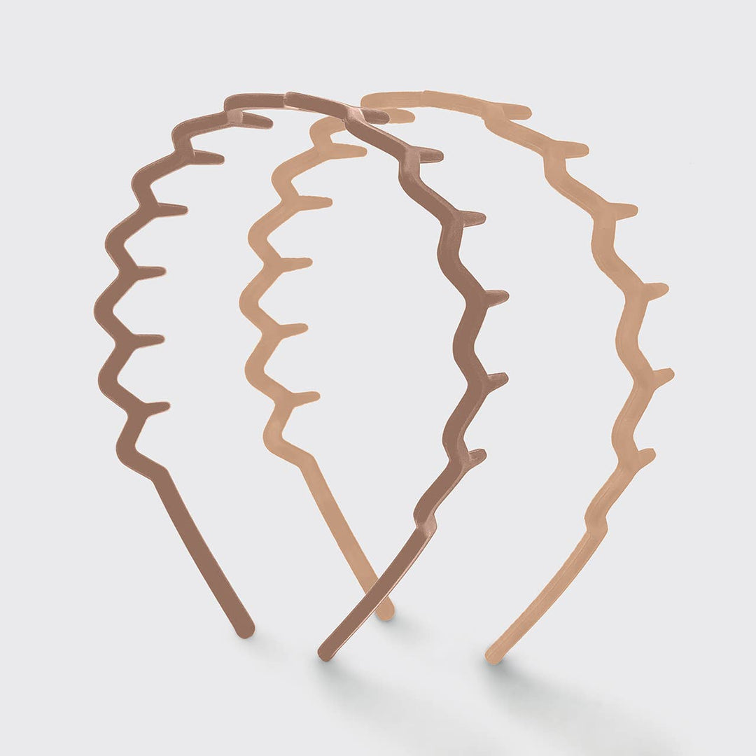 Zig Zag Headband 2pc - Neutral