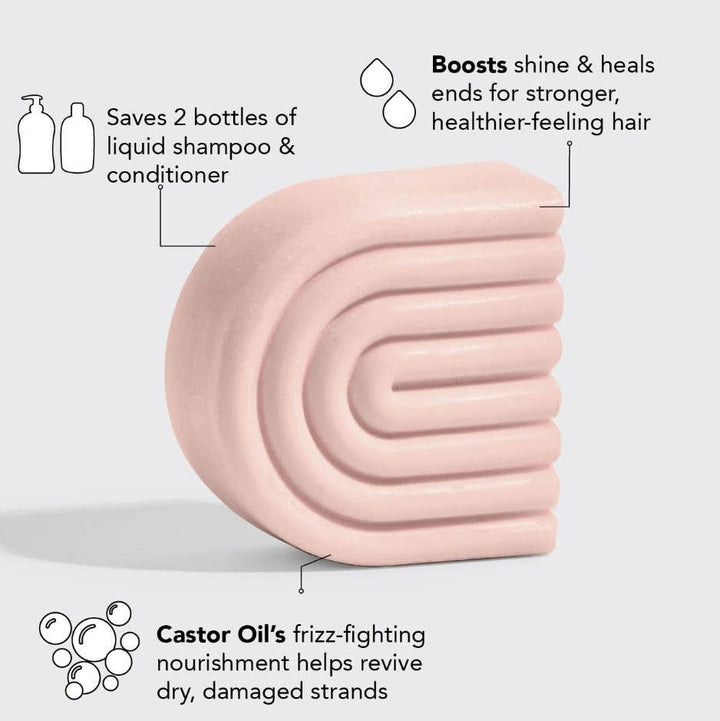 Solid Conditioner Bar-Castor Oil Nourishing Conditioner Bar