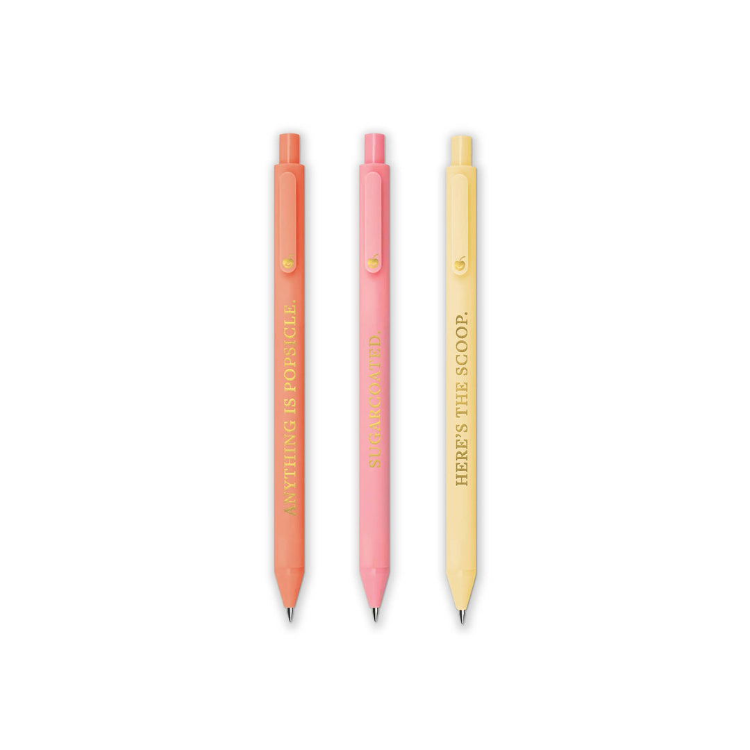Pen Set-Tutti-Frutti Gelato