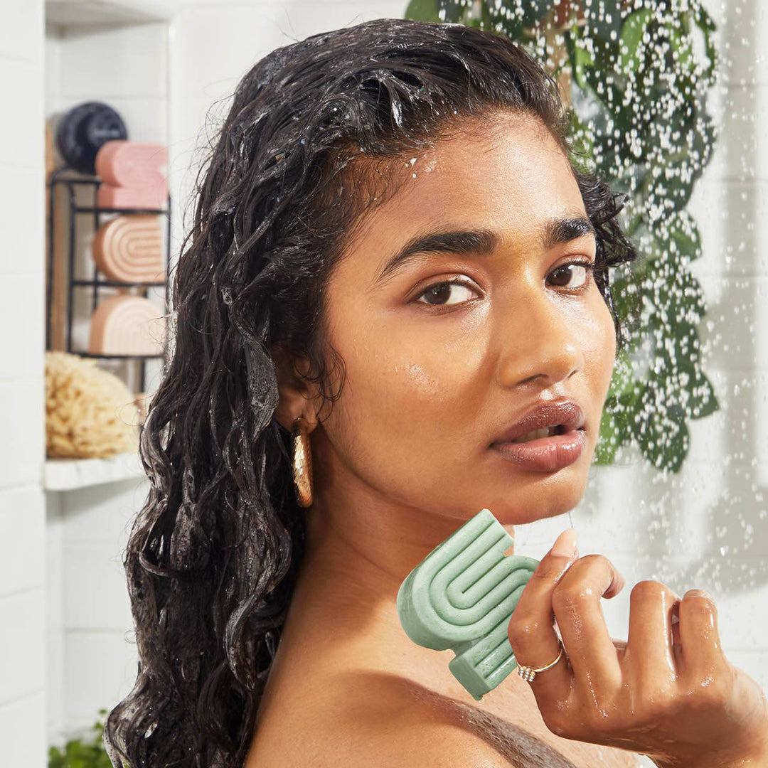 Solid Shampoo Bar-Tea Tree + Mint Clarifying