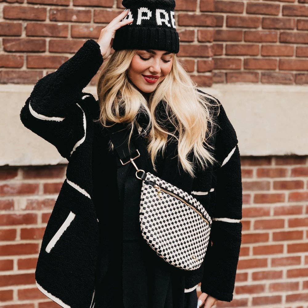 Bum Bag-Westlyn Woven Leather