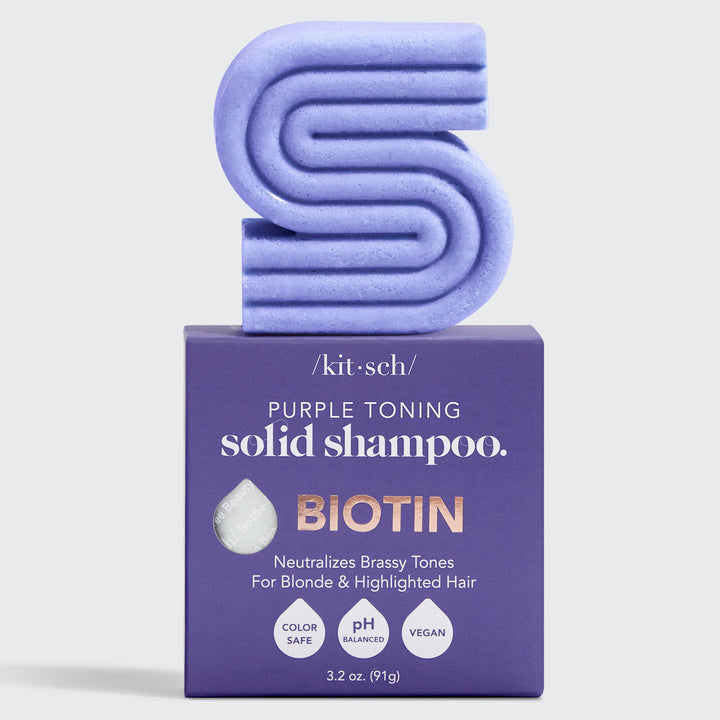 Solid Shampoo Bar-Purple Toning