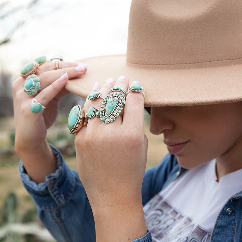 Ring-Sedona Turquoise and Sterling Silver