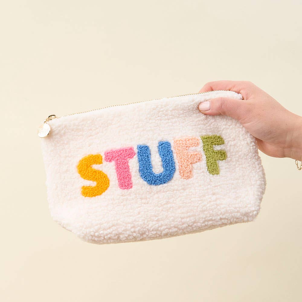 Teddy Pouch-Cream Stuff 2.0
