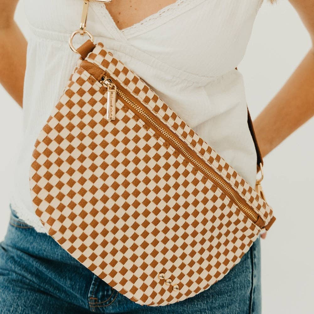 Bum Bag-Westlyn Woven Leather