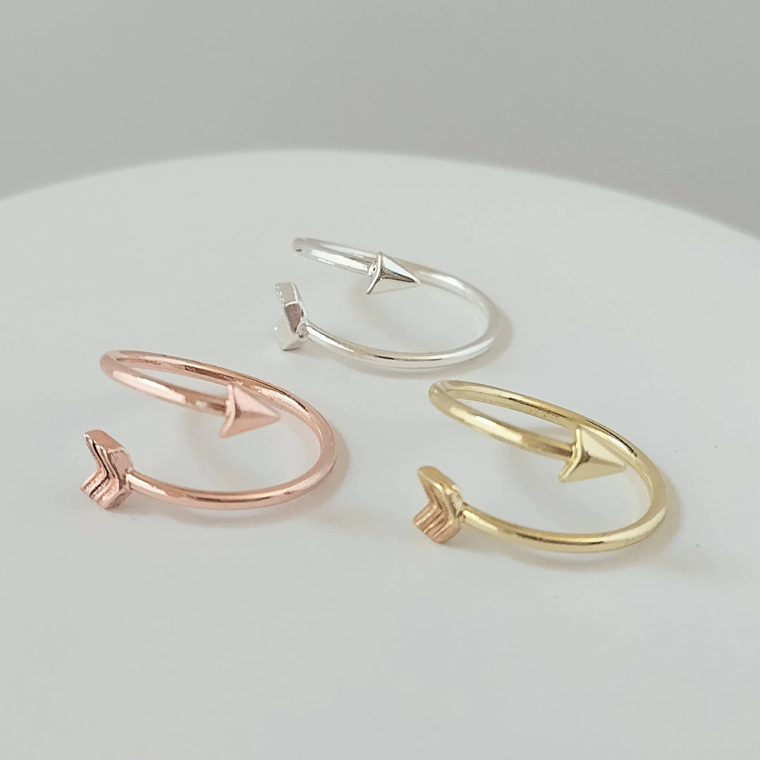 Arrow Ring: Silver