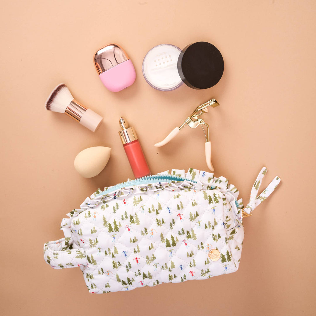 Essentials Quilted Cosmetic Pouch-Aprés Ski