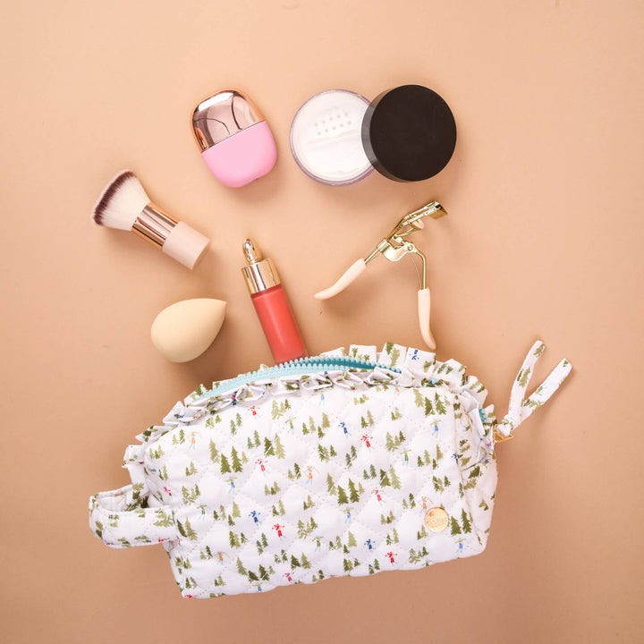 Essentials Quilted Cosmetic Pouch-Aprés Ski