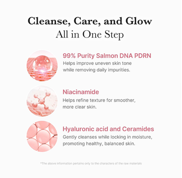 Medicube Cleanser 4.23 oz-PDRN Pink Niacinamide Whip Cleanser