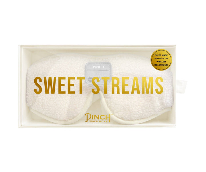 Sherpa Sleep Eye Mask with Built-In Wireless Headphones