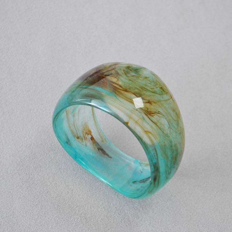 Vintage Marbled Cuff Bracelet