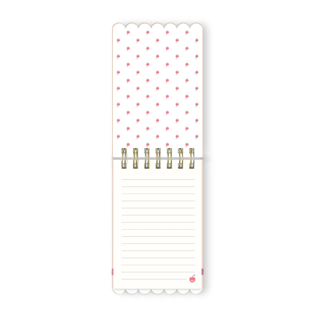 Mini Notepad-Tutti-Frutti Spumoni Swirls