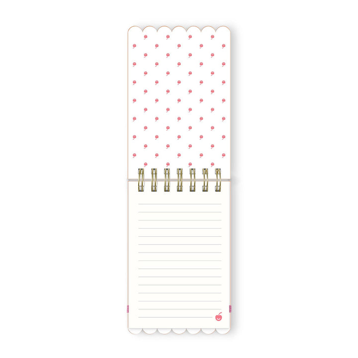 Mini Notepad-Tutti-Frutti Spumoni Swirls