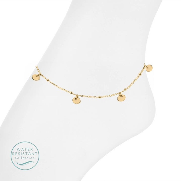 Anklet-Water Resistant Contemporary Charm