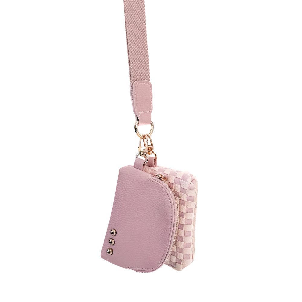 Wristlet-Wonderlust Woven Dual Pouch