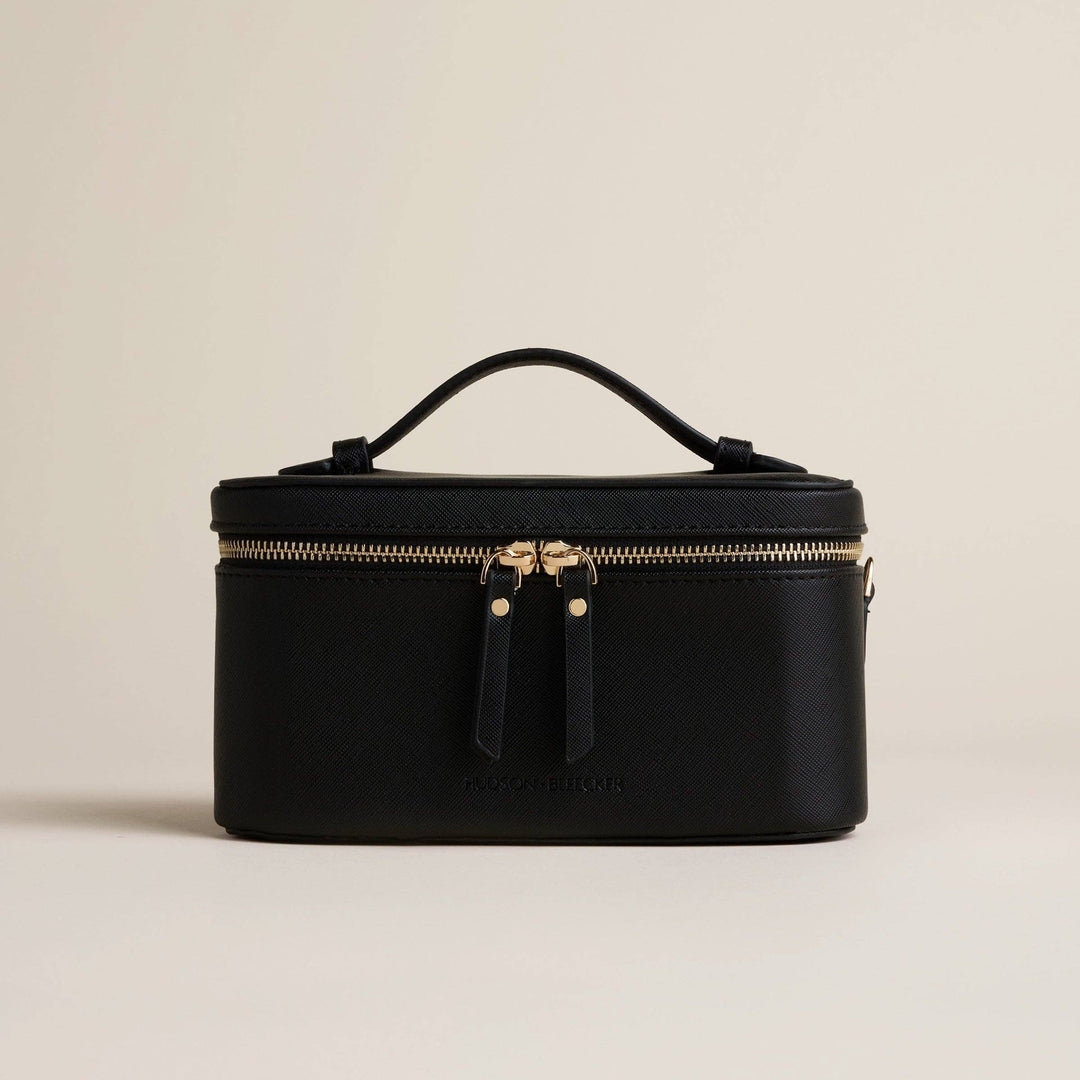 Jetsetter Train Case-Preto Black