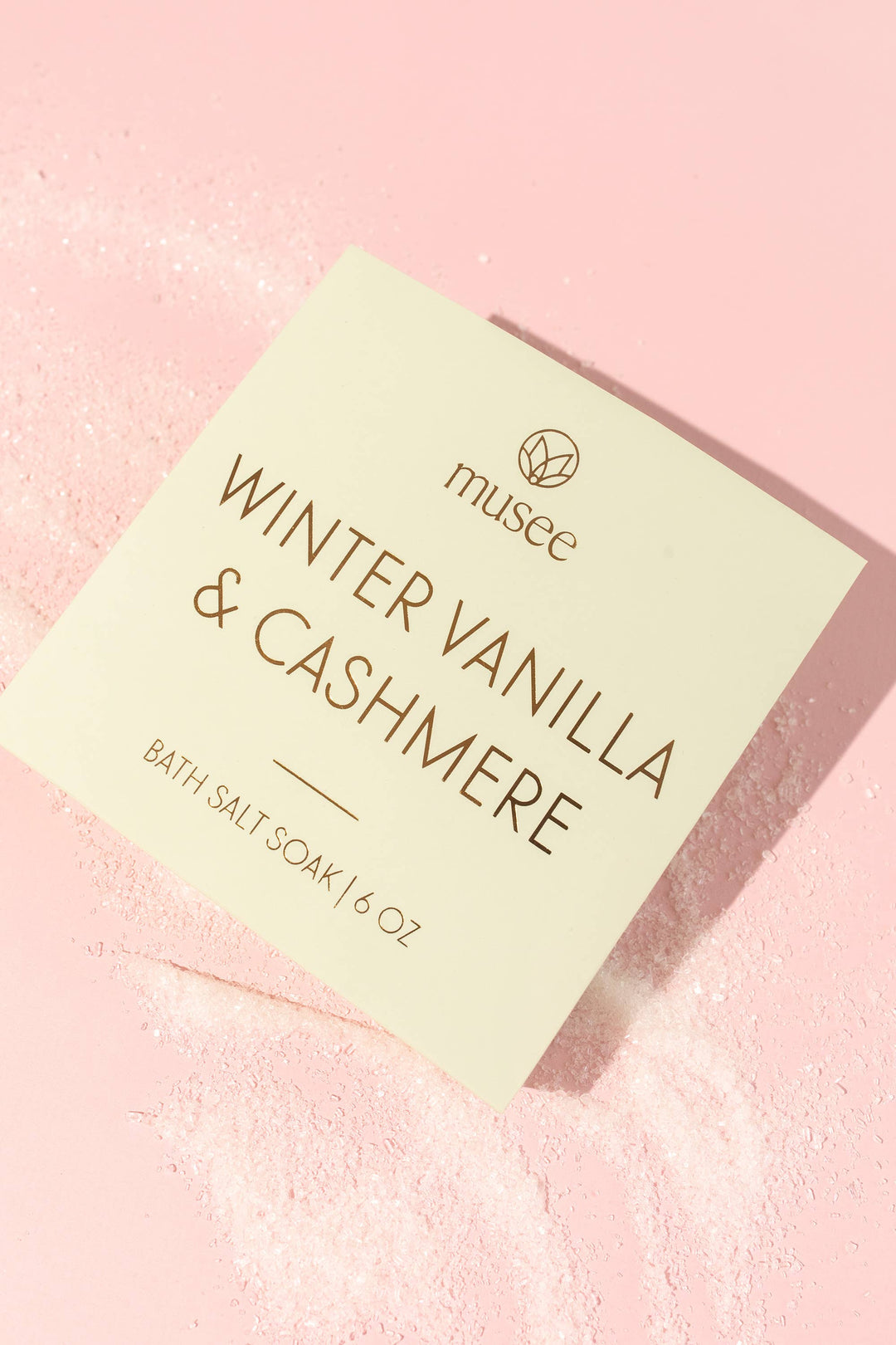 Mini Bath Salt Soak 6oz-Winter Vanilla & Cashmere
