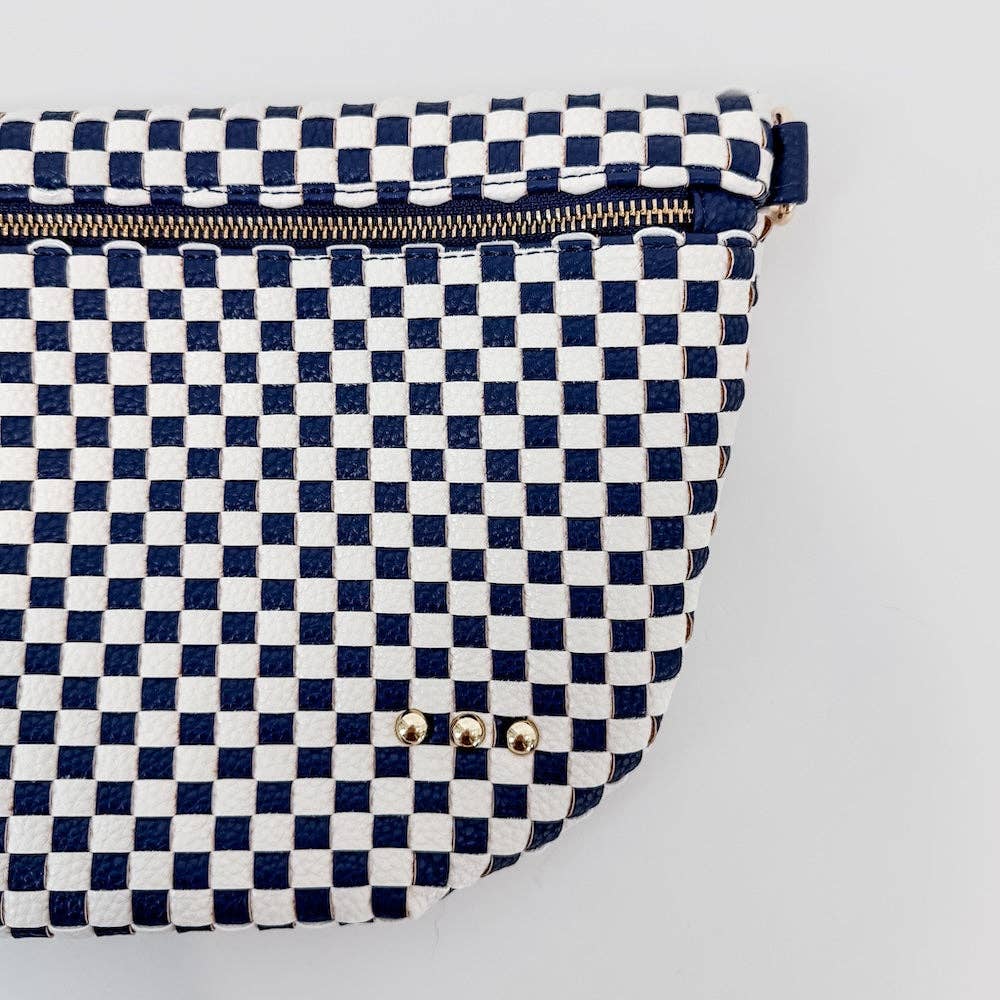 Bum Bag-Westlyn Woven Leather