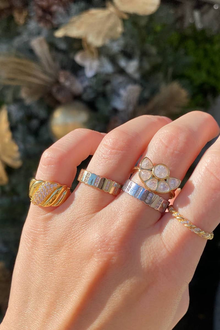 Ring-Sterling Silver Flash