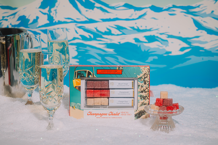 Champagne Chalet Mixer Trio