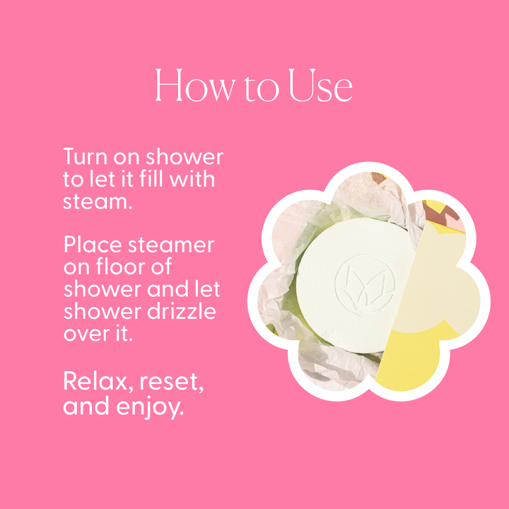 Shower Steamers 1lb-Water Lily & Linen