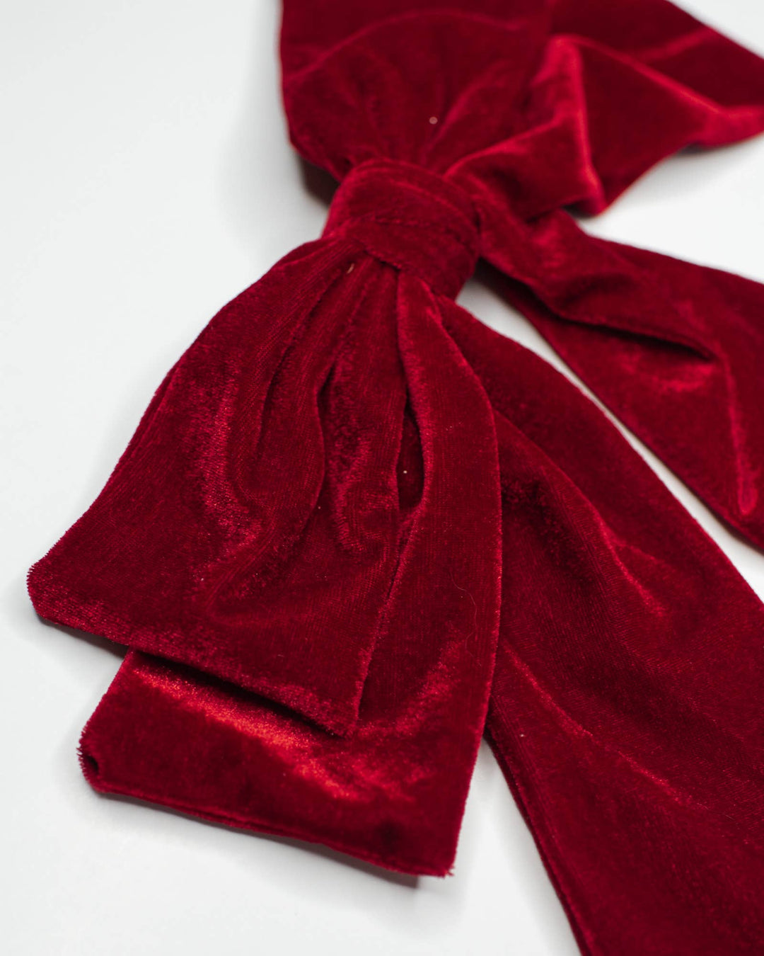 Big Velvet Bow: Red