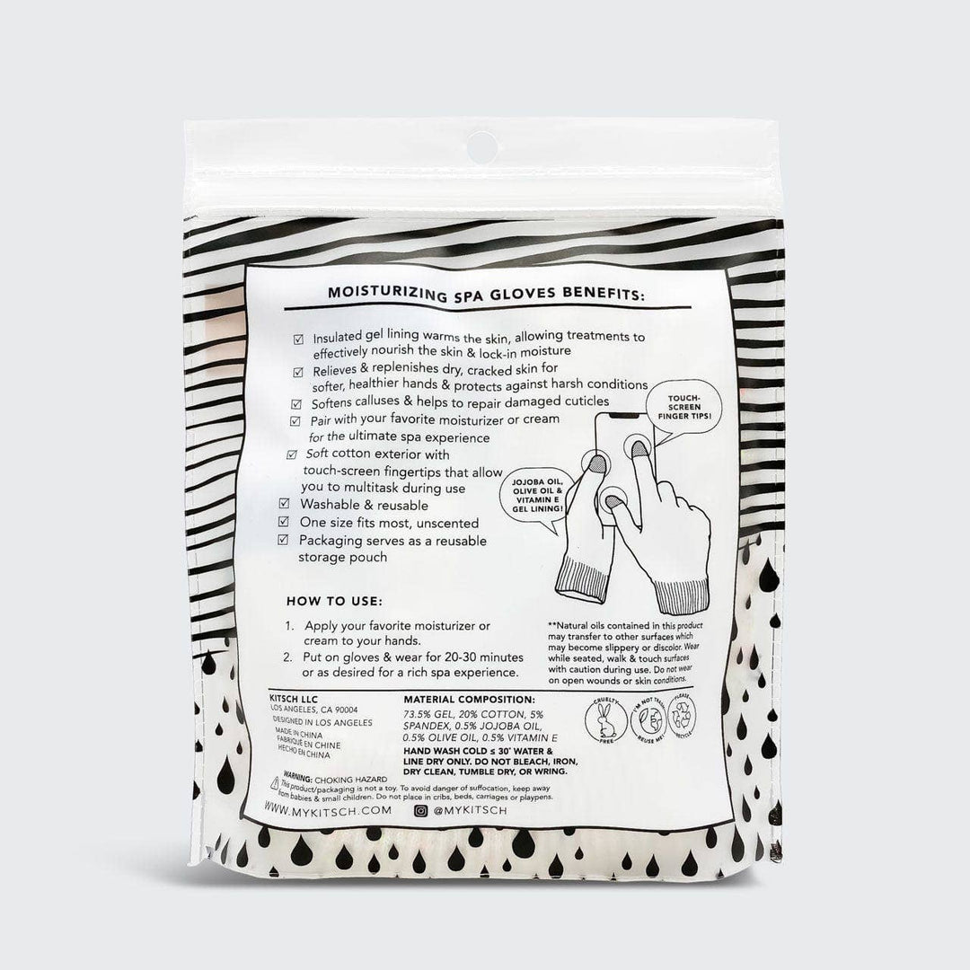 Moisturizing Spa Gloves 1 Pair - Rainbow Speckle