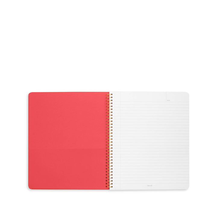 Rough Draft Large Notebook, Flowers and Fruit