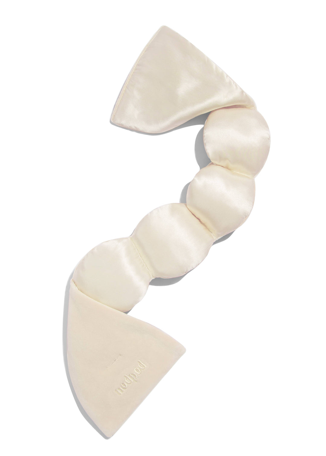 Silk Weighted Sleep Mask-Pearl