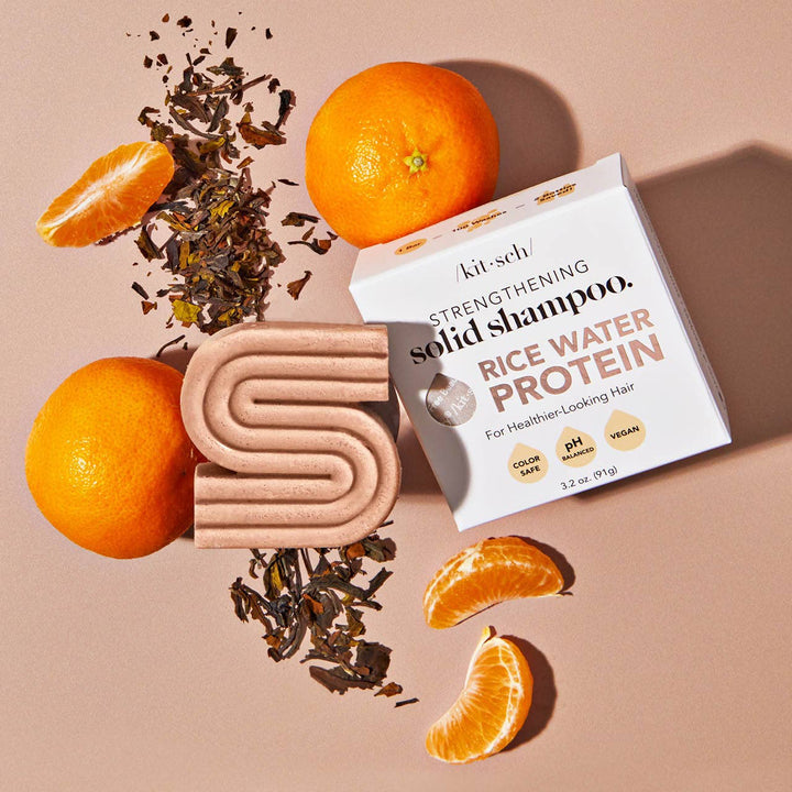 Solid Shampoo Bar-Rice Water Protein for Hair Growth