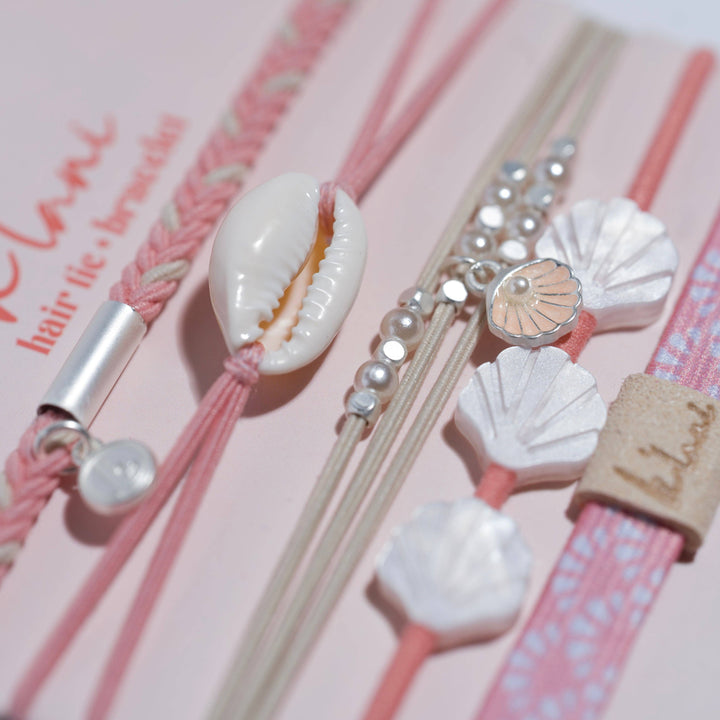 Hair Tie Bracelets-Shimmer