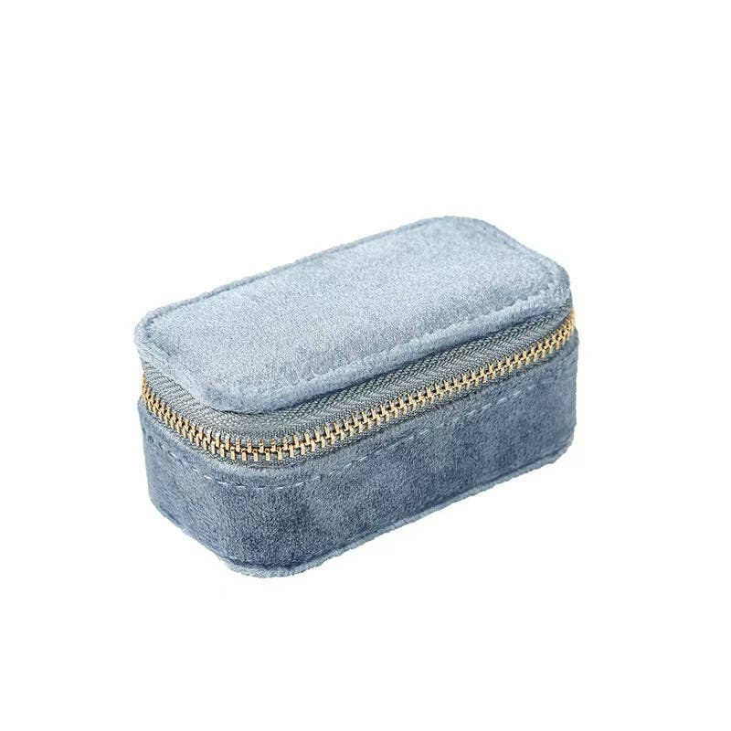 Soft Velvet Solid Color Jewelry Case DP25F864