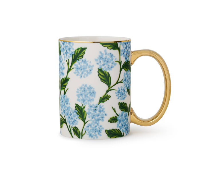 Porcelain Mug-Hydrangea
