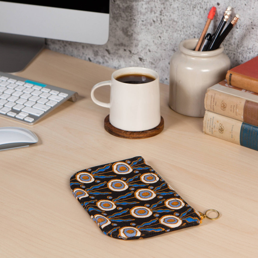 Danica Studio Still Life Small Cotton Zipper Pouch