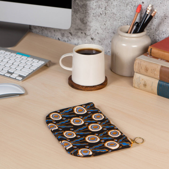 Danica Studio Still Life Small Cotton Zipper Pouch
