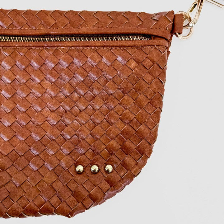 Bum Bag-Westlyn Woven Leather