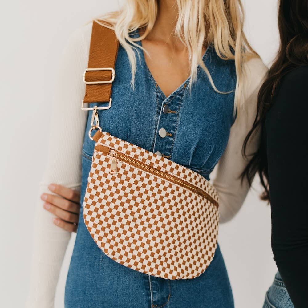 Bum Bag-Westlyn Woven Leather