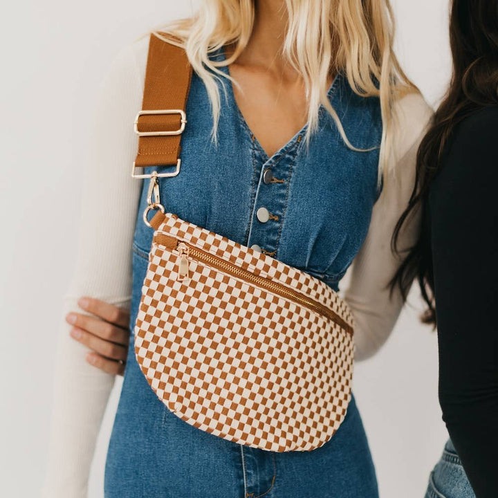 Bum Bag-Westlyn Woven Leather