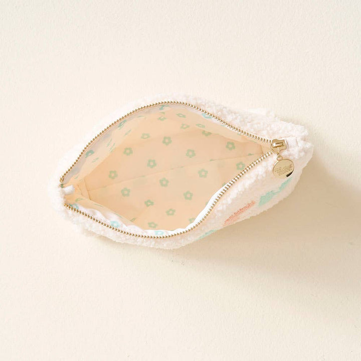 Teddy Pouch-Cream Beach