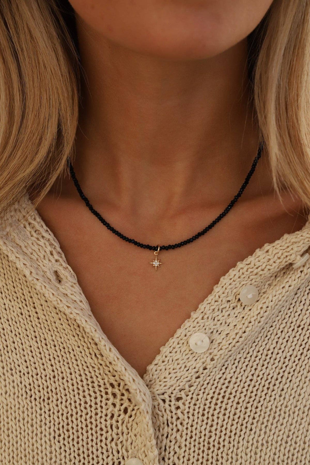Necklace-Stella Noir