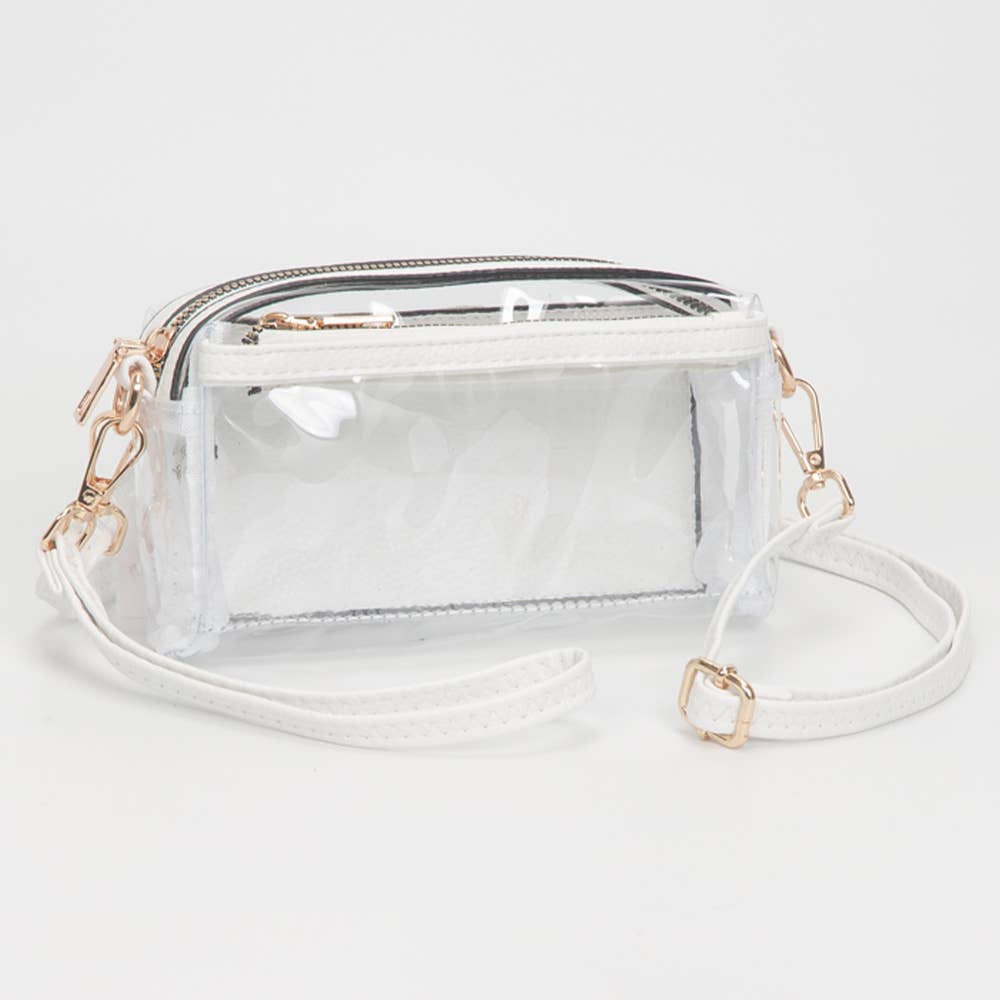 Small Crossbody Bag-Transparent