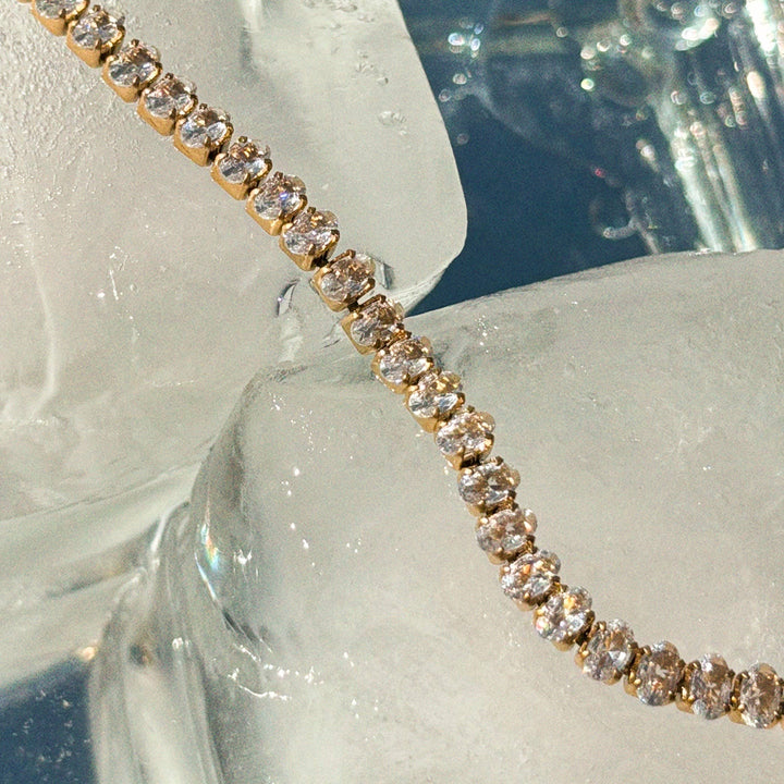 Bracelet-Heirloom Crystal Tennis