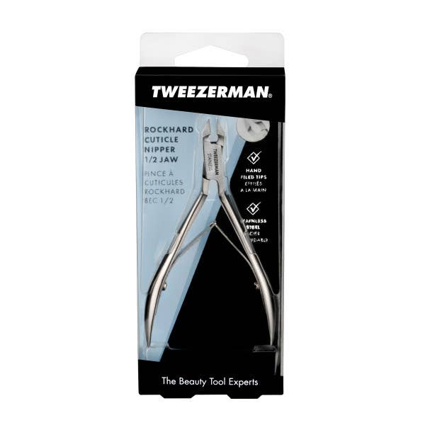 Retail-Tweezerman 1/2 Jaw Cuticle Nipper Stainless