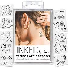 Assorted Temporary Tattoo Pack